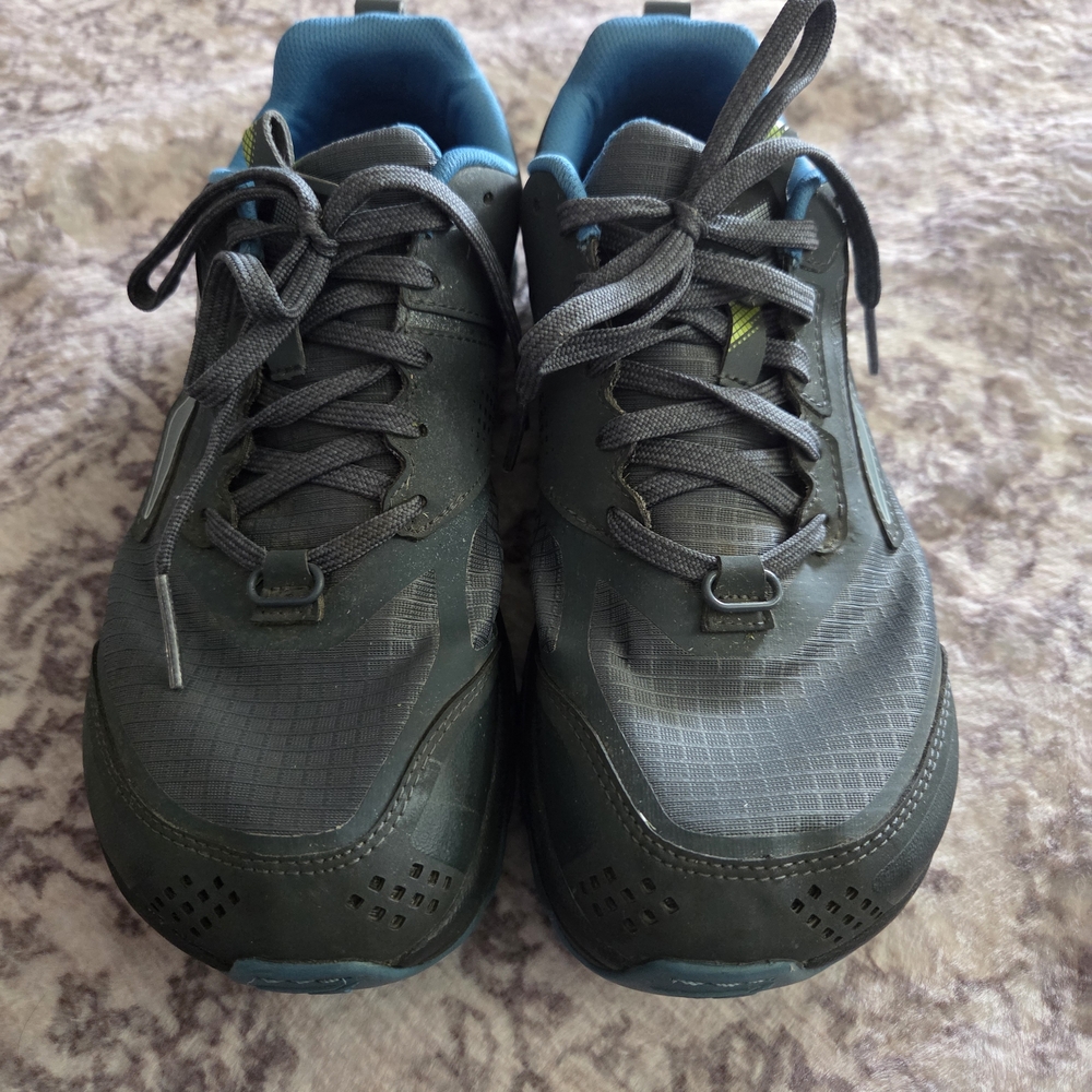 Altra Men's Black and Blue Athletic Shoes